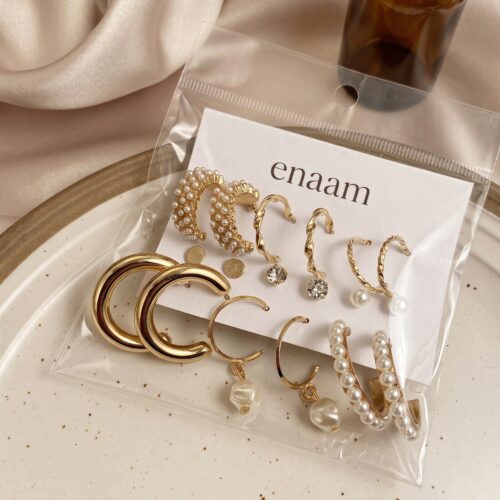 9 Gold Chunky Real Freshwater Pearl Hoops 9 Gold Chunky Real Freshwater Pearl Hoops